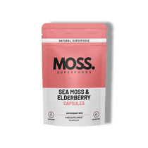 Sea Moss & Elderberry Capsules buy Moss Superfoods UK